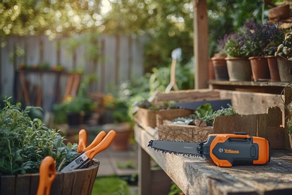 Tronçonneuse électrique VonHaus 2200W