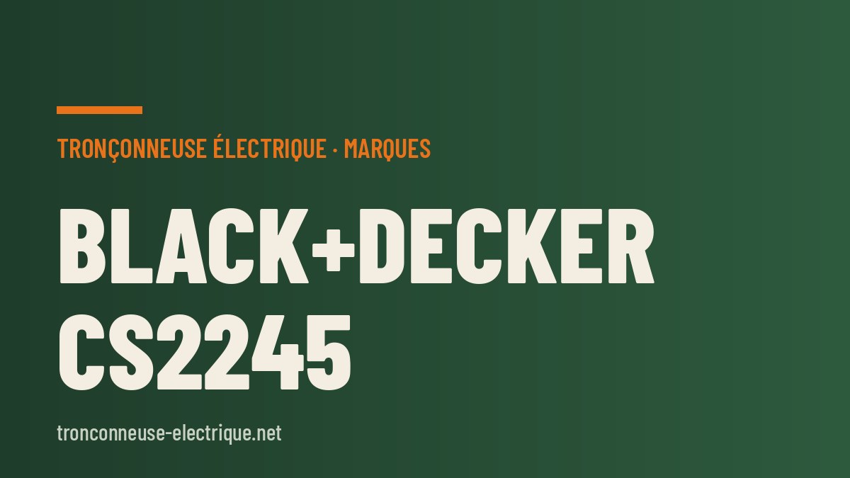 Black+Decker CS2245