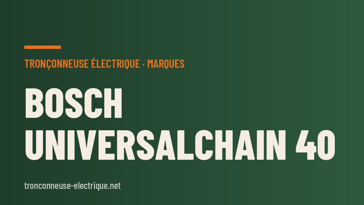 Bosch UniversalChain 40