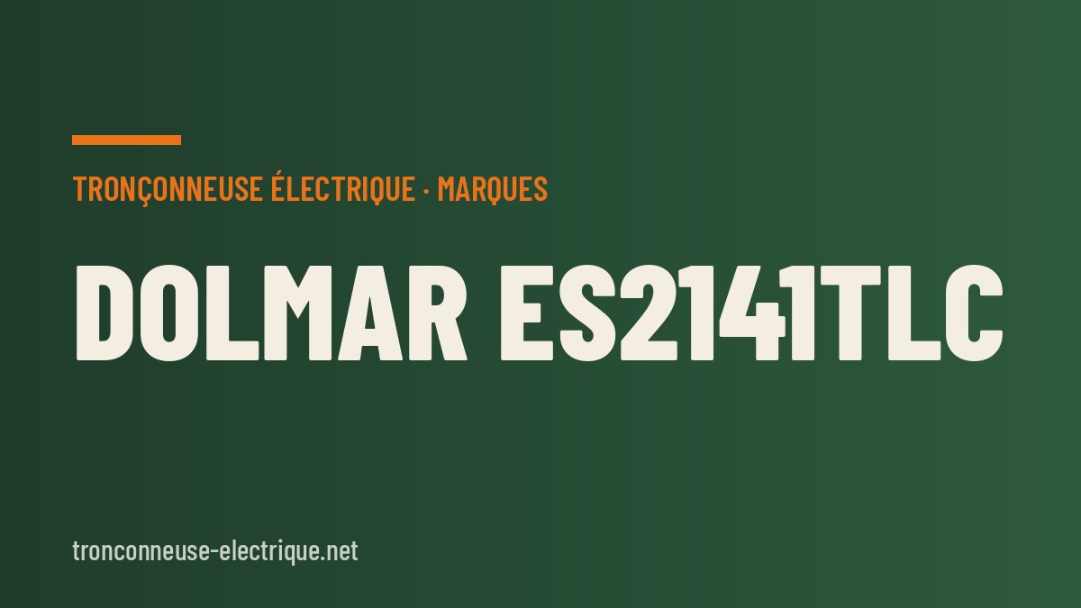 Dolmar ES2141TLC
