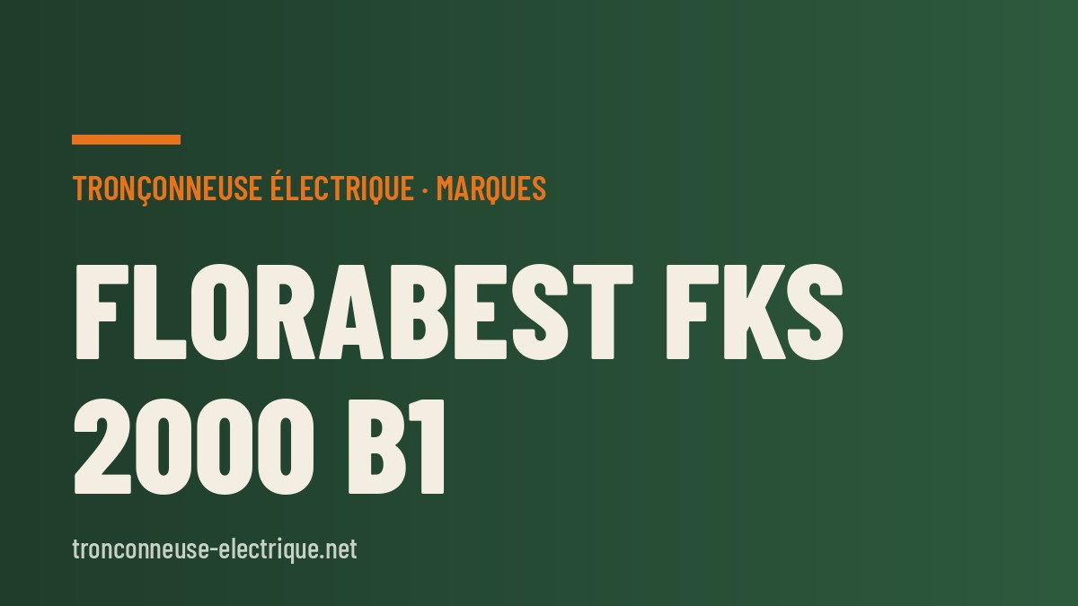 Florabest FKS 2000 B1
