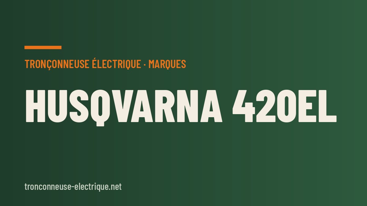 Husqvarna 420EL