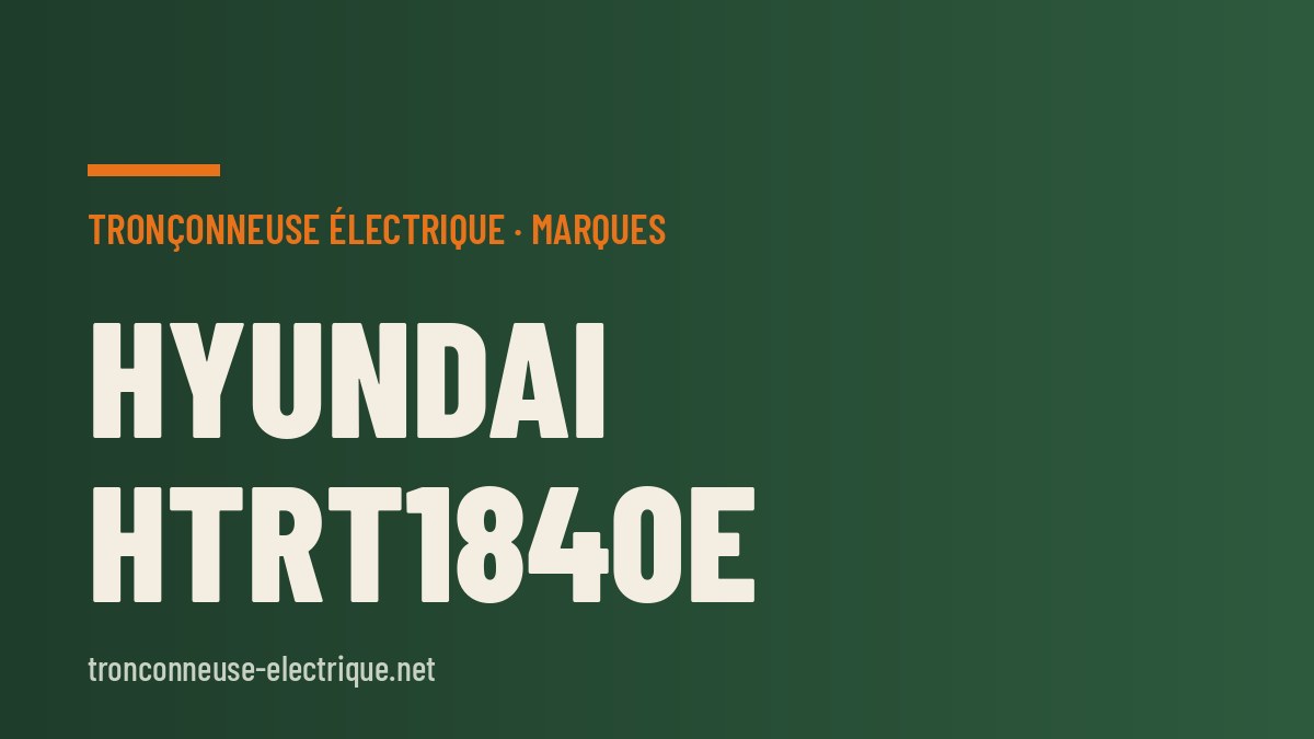 Hyundai HTRT1840E