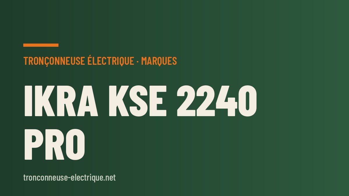 Ikra KSE 2240 Pro