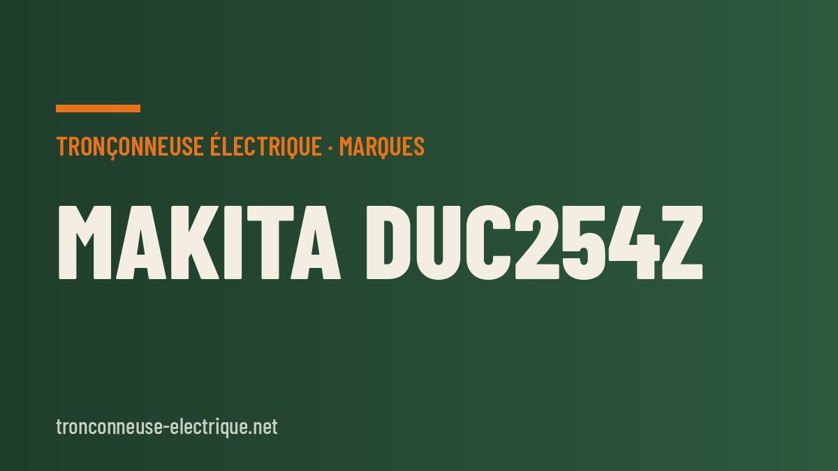 Makita DUC254Z