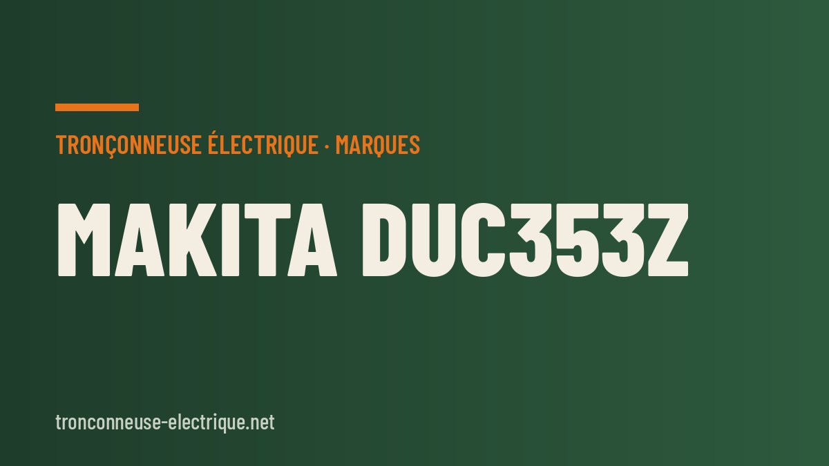 Makita DUC353Z