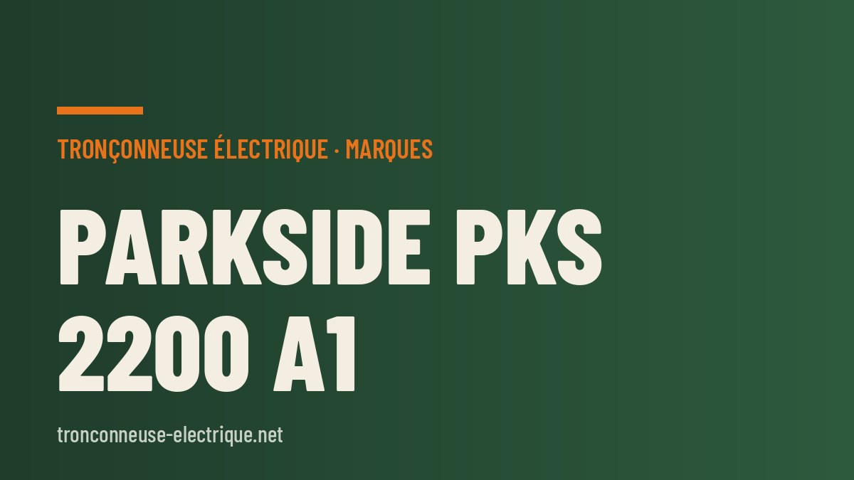 Parkside PKS 2200 A1
