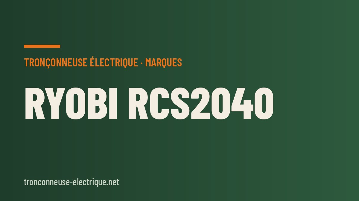 Ryobi RCS2040