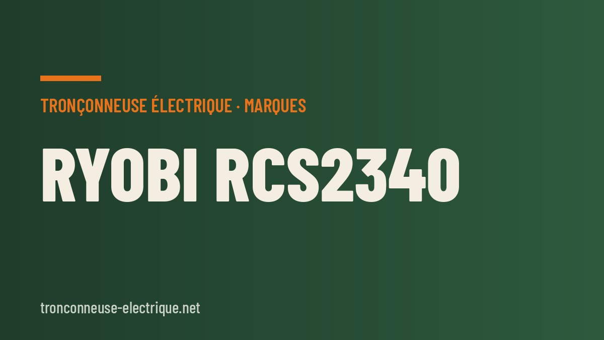 Ryobi RCS2340