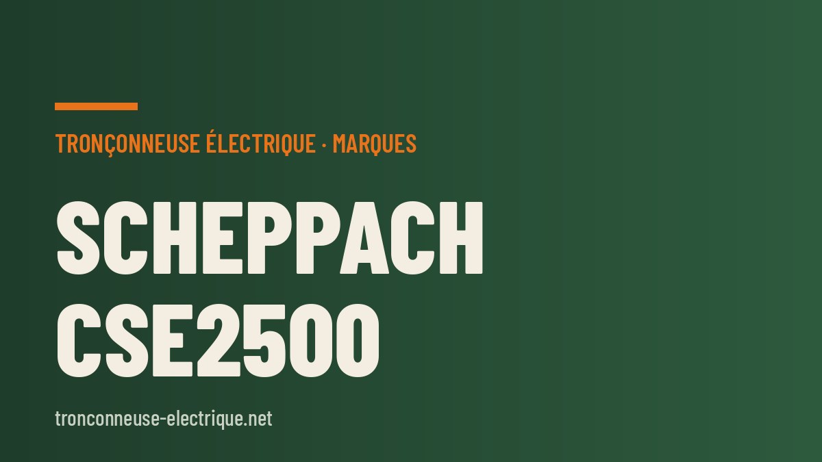 Scheppach CSE2500