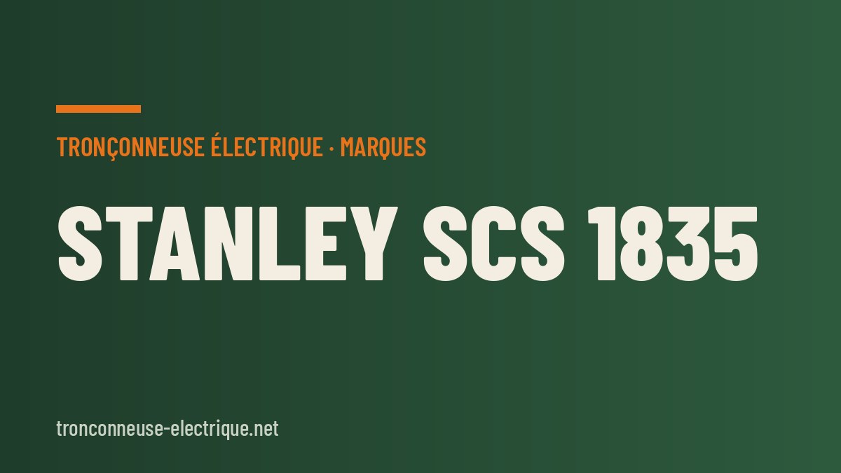 Stanley SCS 1835