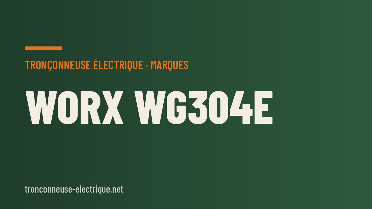 Worx WG304E